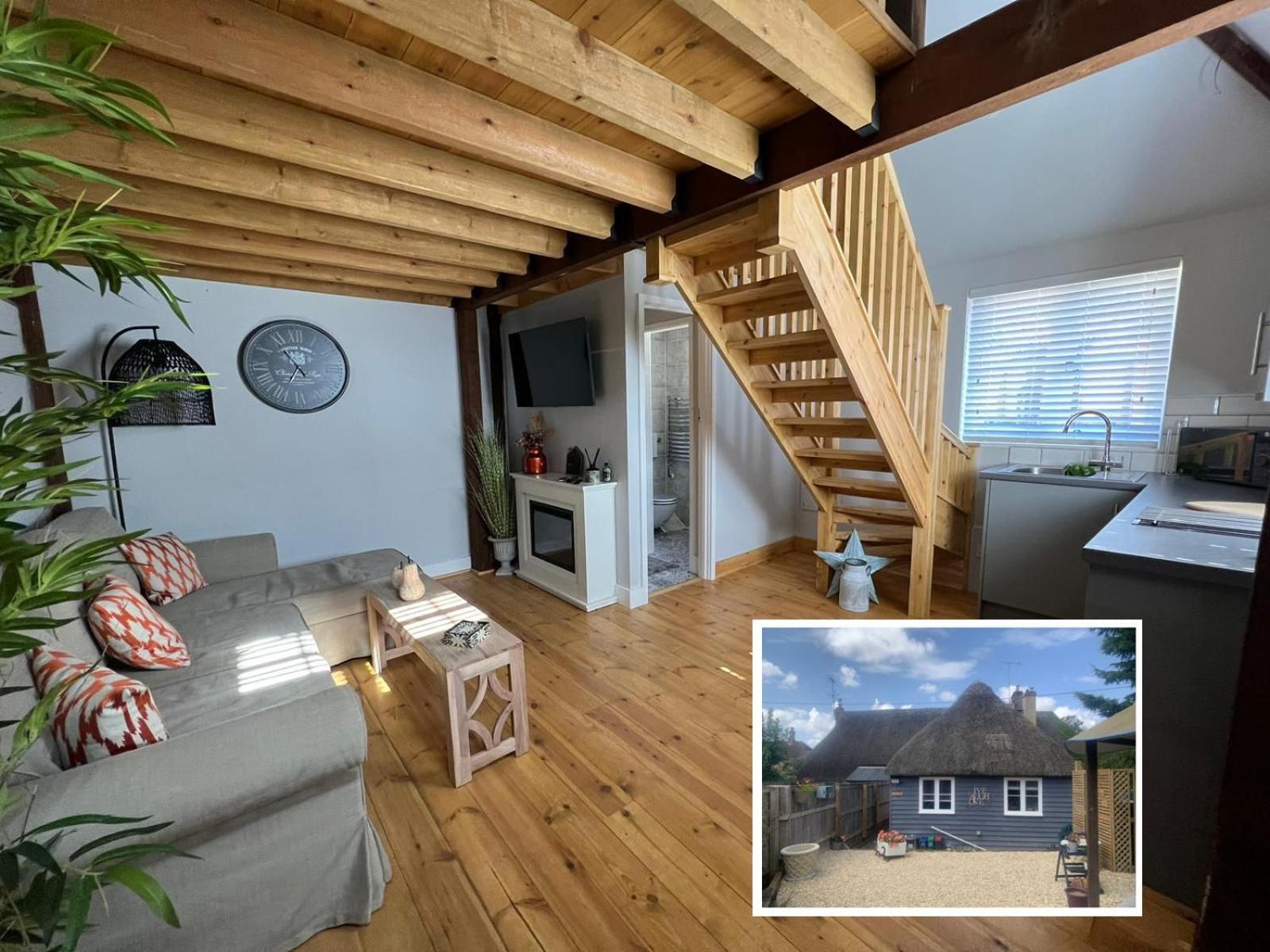 The Shack - Thatched Self Contained Annex Collingbourne Ducis Exteriér fotografie